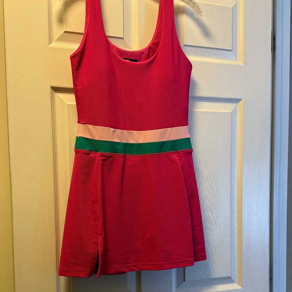Beach Riot for Anthro pink tennis dress small nwt